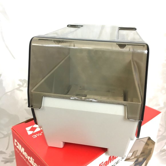 Media Mate 3 1/2" Floppy Disk Storage Box Case Holder NWT NOS - Picture 4 of 13